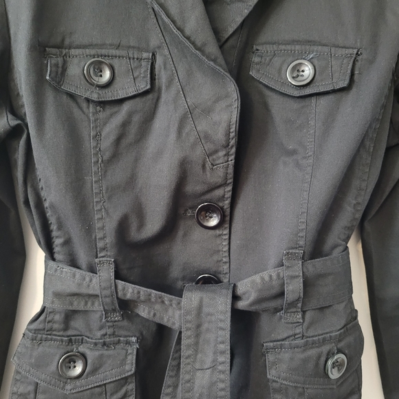 Women's Casual Jacket Size XL Tie Waist - Picture 2 of 14